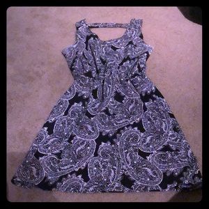 Paisley cotton dress